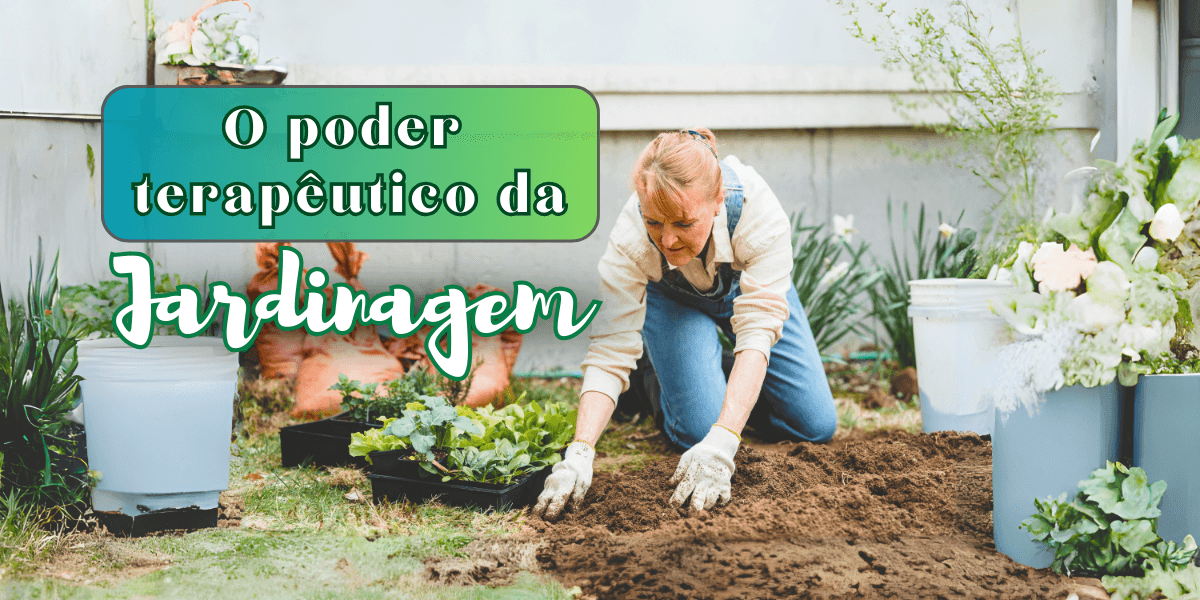 O poder terapêutico da jardinagem